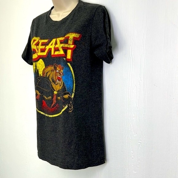 Disney - Beauty & The Beast Bark At The Moon Album Ozzy Osbourne Graphic T Small - Picture 5 of 8